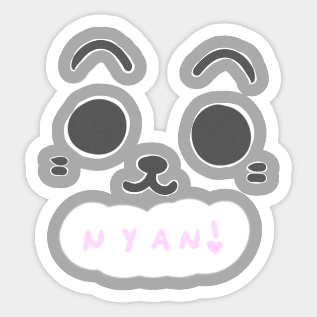 Nyan! Sticker by mythicalfate